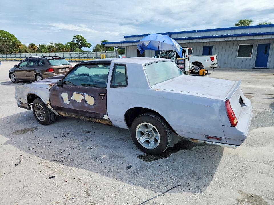 1987 CHEVROLET MONTE CARLO