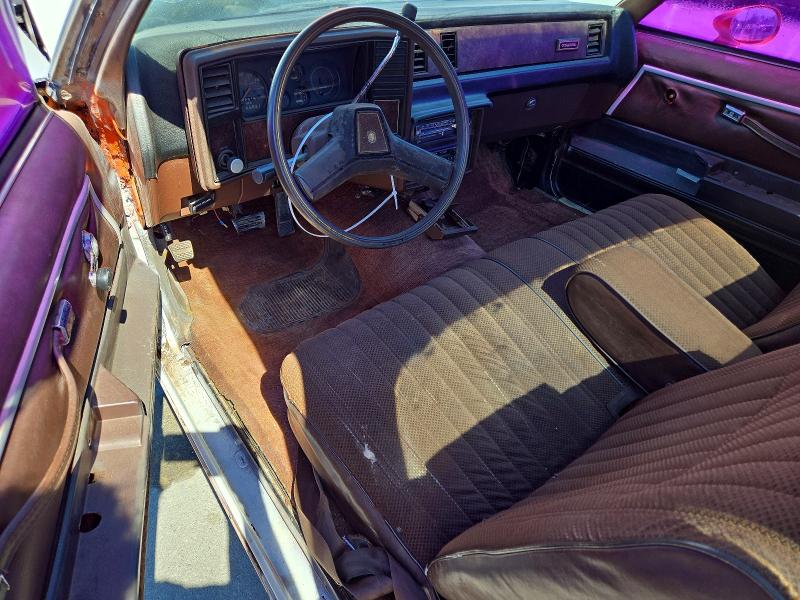 1983 CHEVROLET EL CAMINO